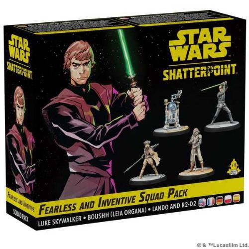 Star Wars: Shatterpoint Fearless and Inventive Luke Skywalker Squad Pack